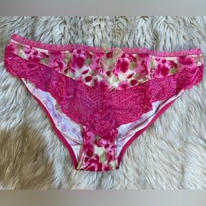 Midnight Grace Pink Floral Panty